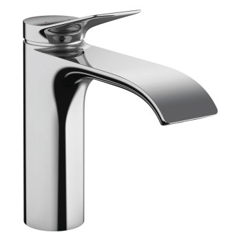 Смеситель для раковины Hansgrohe Vivenis 110, с донным клапаном pop-up, хром